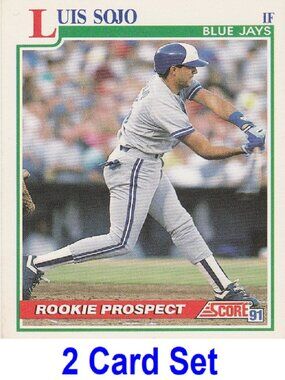 Luis Sojo Baseball Card Collection